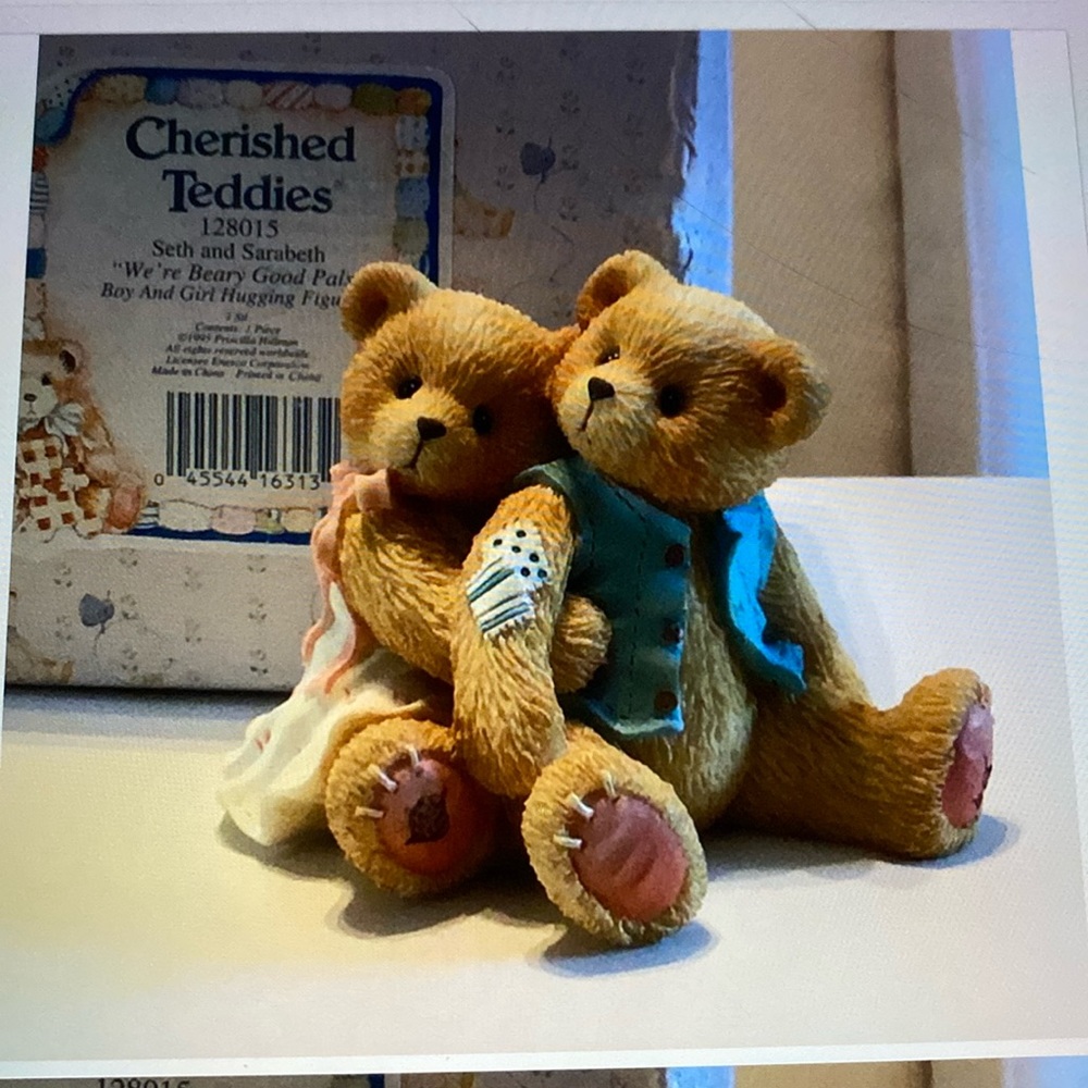 Cherished Teddies Seth & Sarabeth